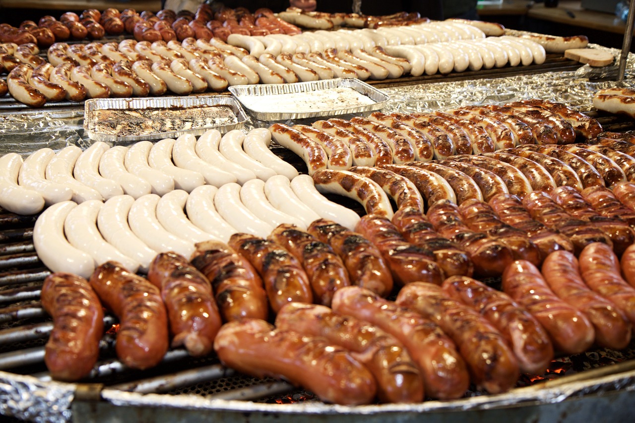 sausages, veal sausage, debnath